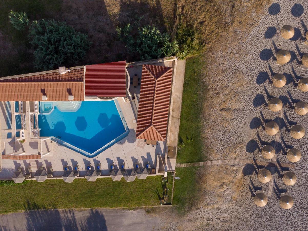 Hotel Caretta Beach Gerani  Bagian luar foto