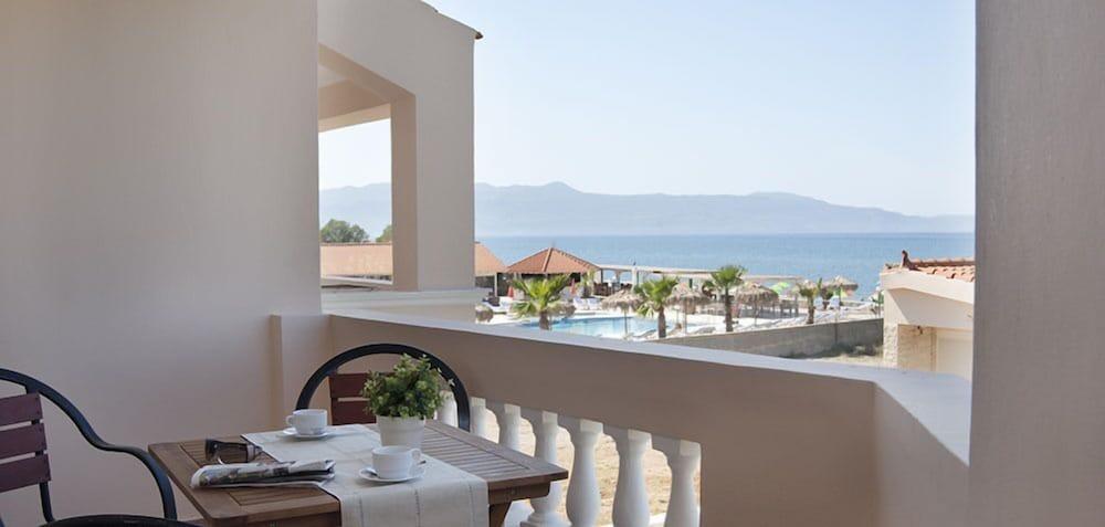 Hotel Caretta Beach Gerani  Bagian luar foto