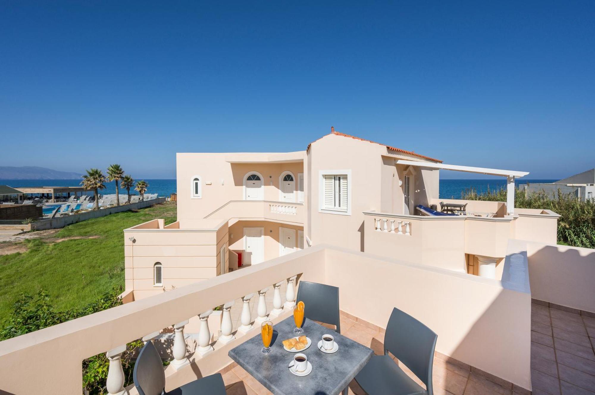Hotel Caretta Beach Gerani  Bagian luar foto